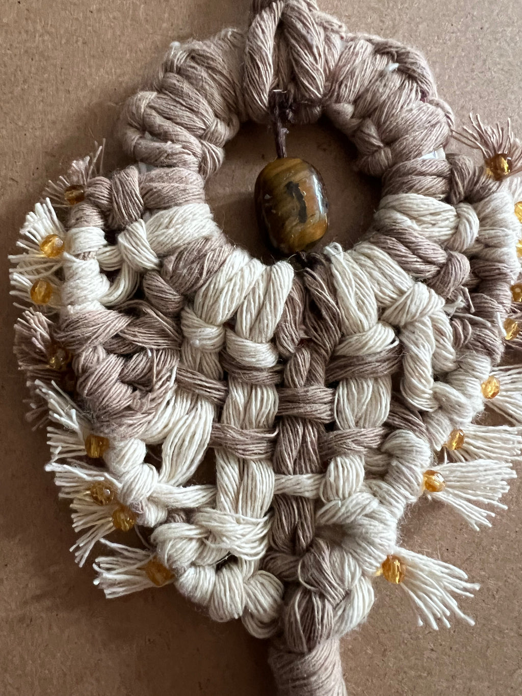 Décoration protectrice pour la maison avec pierre semi précieuse