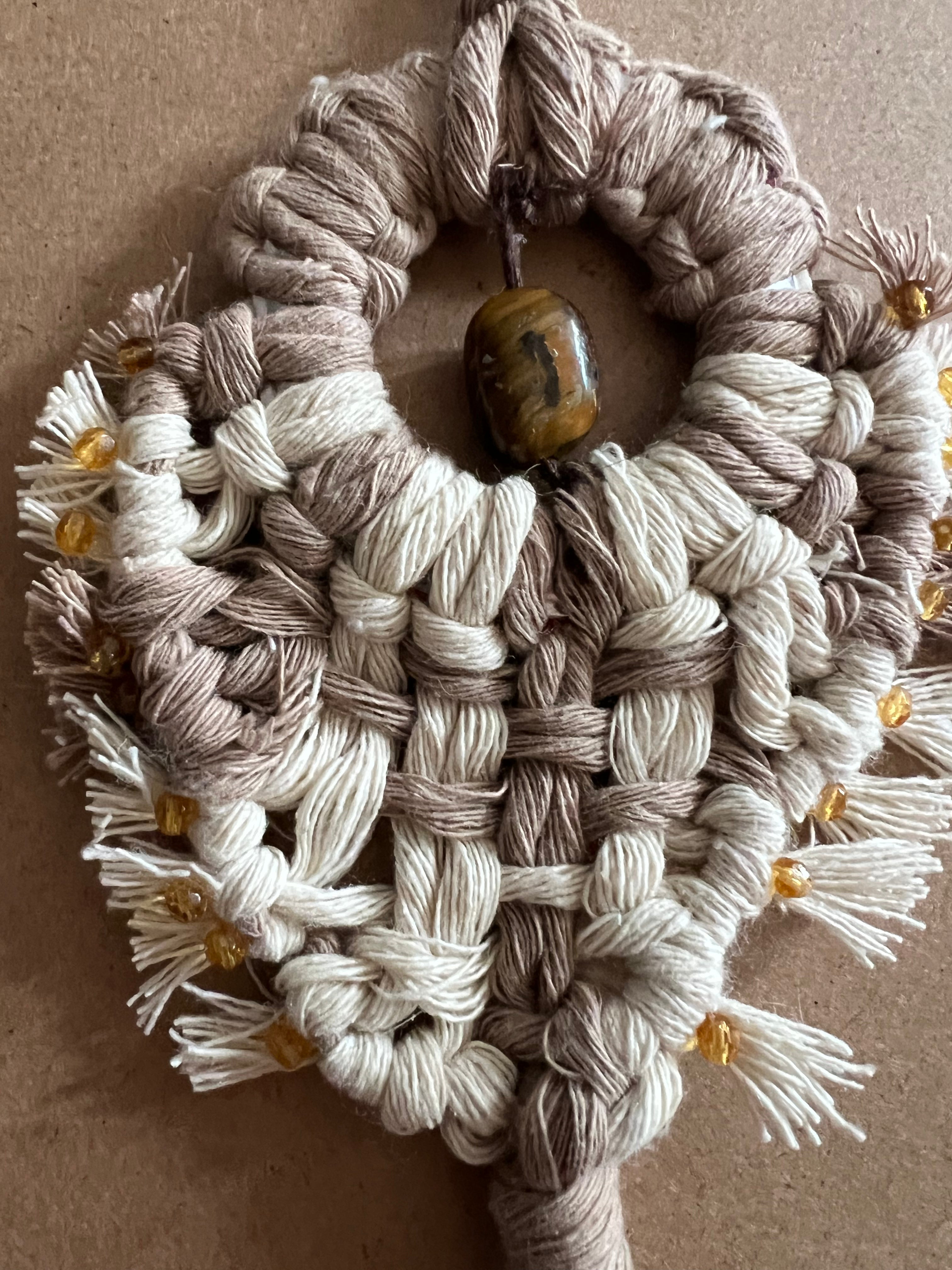 Décoration protectrice pour la maison avec pierre semi précieuse